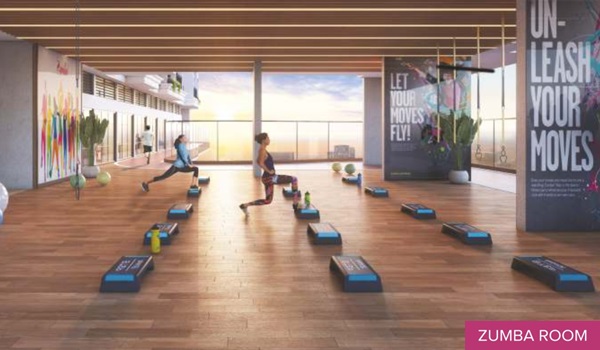 Jhamtani Elevate Zumba Room